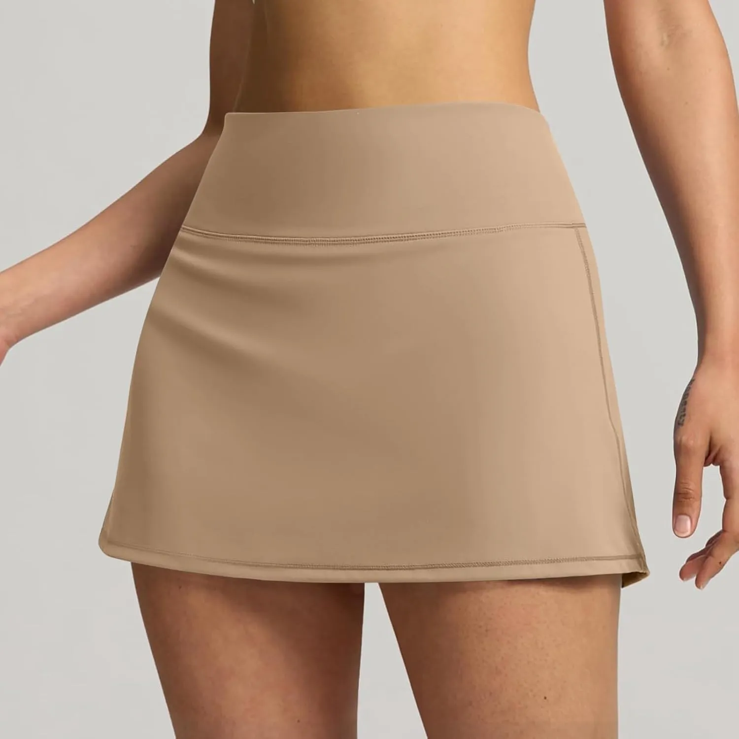 Casual Sports Skirt High Waist Tennis Skirt Yoga Shorts Fitness Yoga Skirt 1 Pleated Skirt Plus Size with Shorts