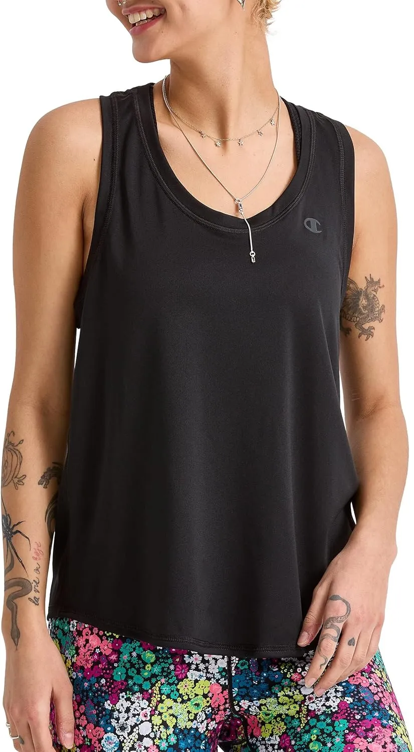Champion Women's Tank Top, Classic Sport Tank, Moisture Wicking, Athletic Tank Top for Women