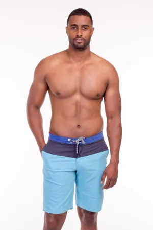 COLORBLOCK SWIM SHORTS