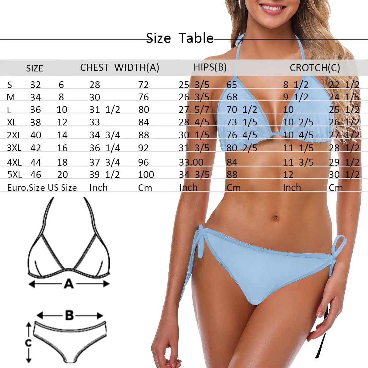 Custom Photo Couple Swim Bikini & Coverup Personalized Bathing Suit And Short Sarongs Beach Wrap For Women
