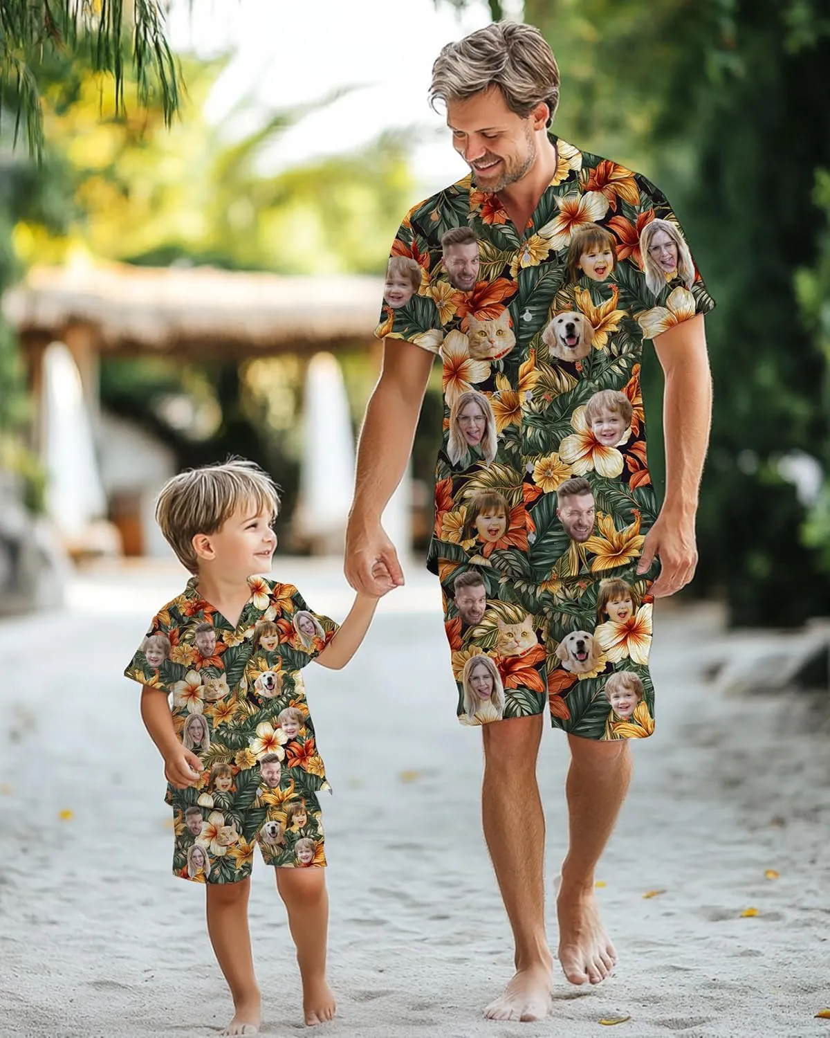 Custom Swim Trunks with Face ?C Funny Swim Trunks for Men, Personalized Board Shorts, Custom Swimwear, Unique Summer Outfit
