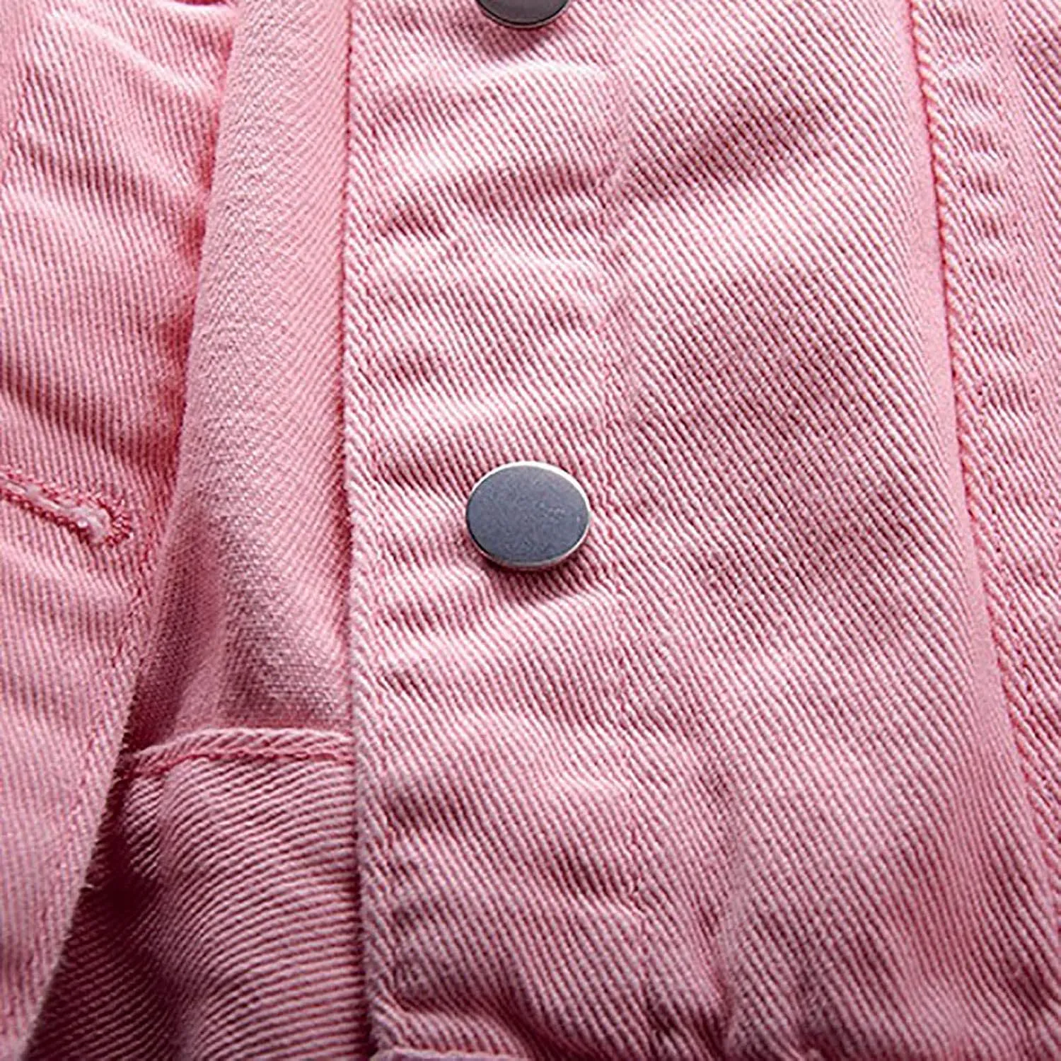 Denim Jacket for Women 2024 Fall Casual Long Sleeve Jean Jackets Basic Lapel Button Down Cropped Coats Pockets