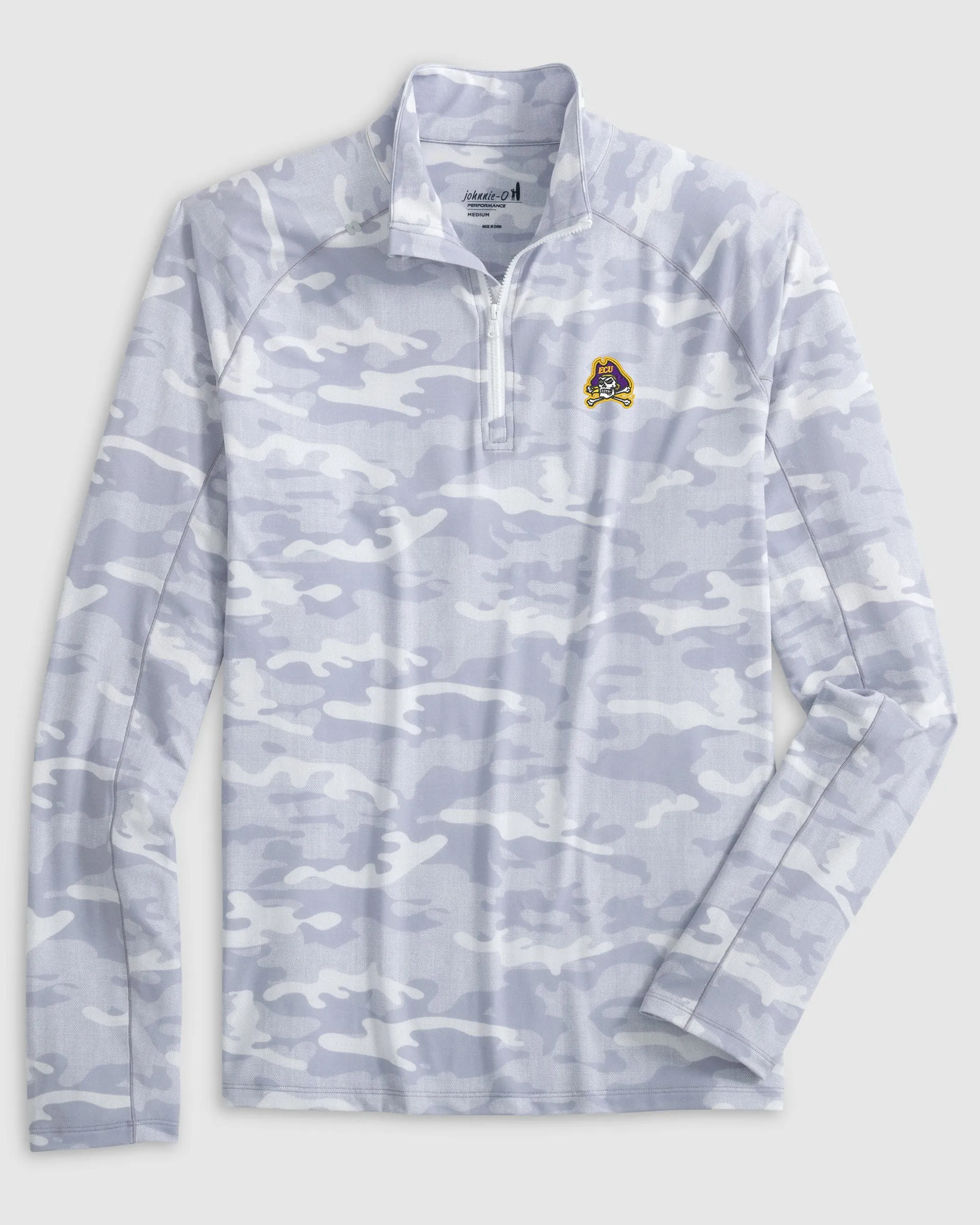 East Carolina Patton Performance Camo 1/4-Zip Pullover
