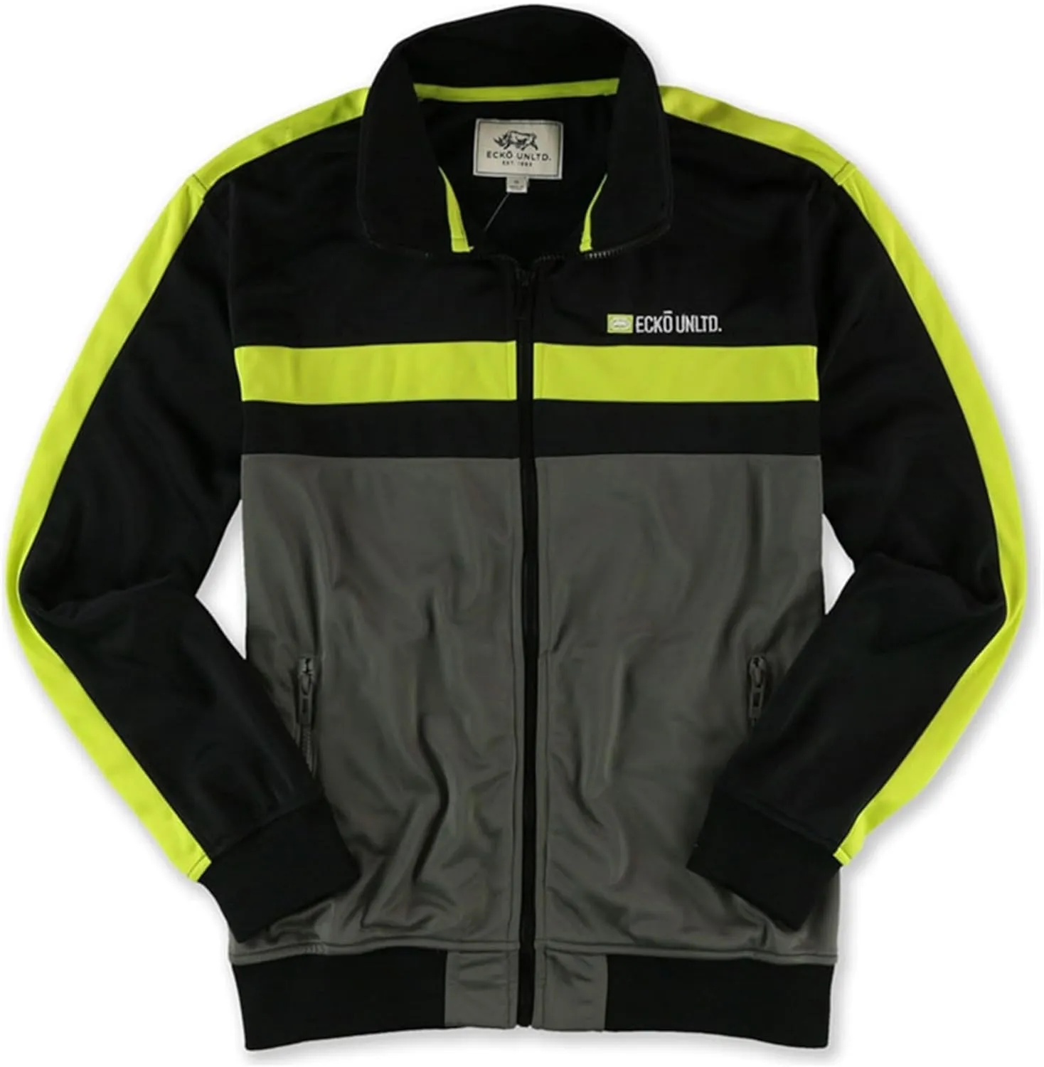 Ecko Unltd. Mens Poly Tricot Track Jacket