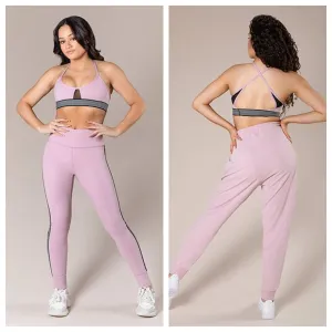 Energetiks - Sloane Crop Top - Child/Adult (IC26PA4-MSK) - Musk FINAL SALE