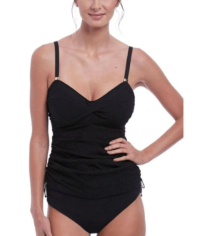 Fantasie Swim Ottawa Underwired Twist Front Tankini Top - Black