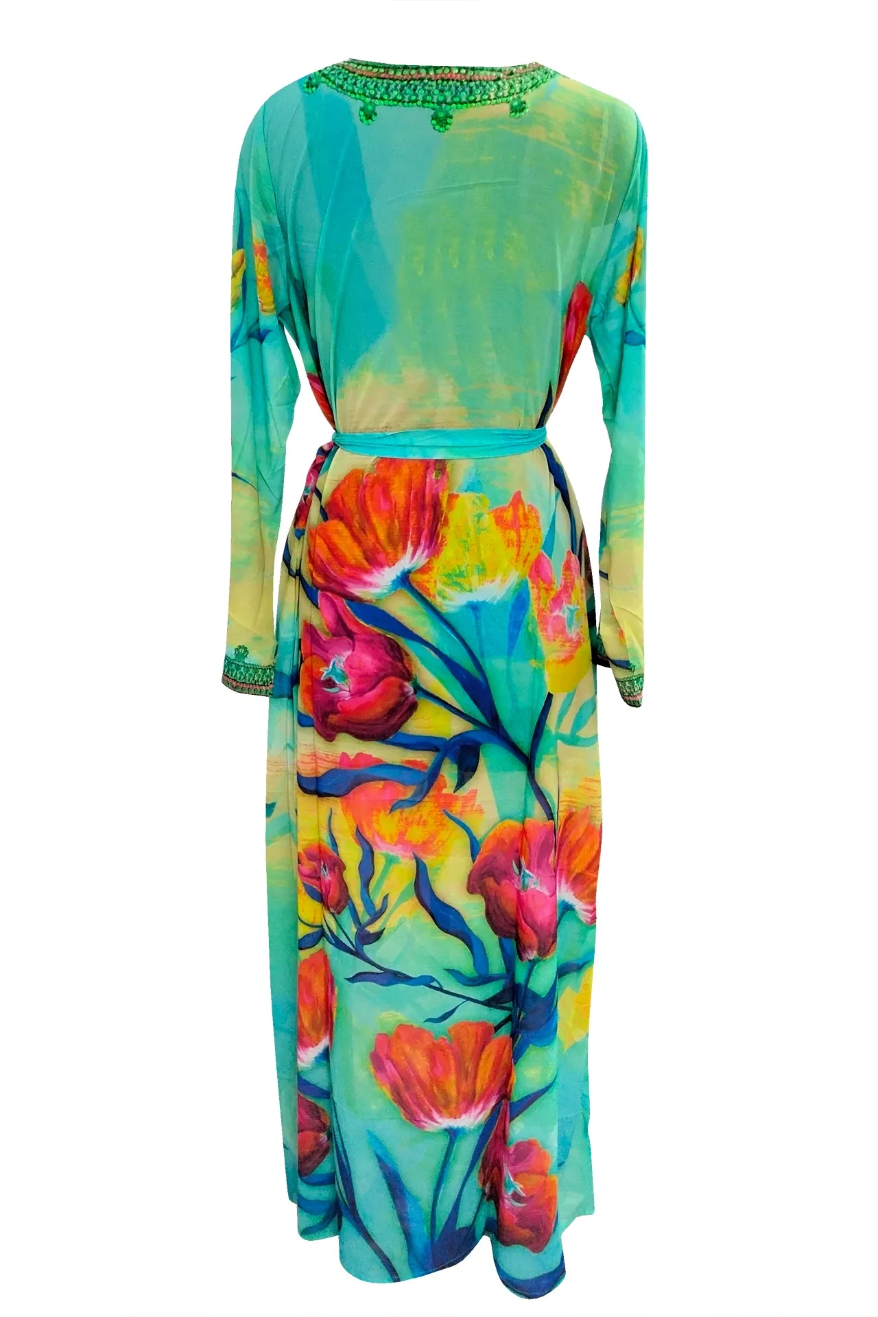 Floral Print Swimsuit Cover Up