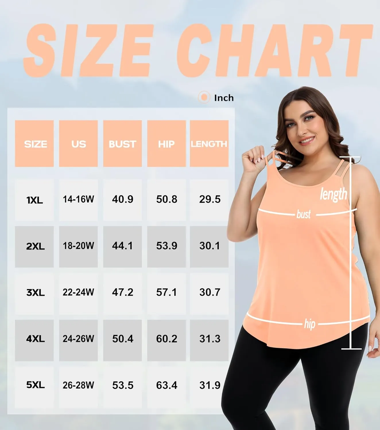 FOREYOND Women's Plus Size Workout Tank Tops Racerback Loose Fit Sport Athletic Tops Yoga Running Summer Shirts