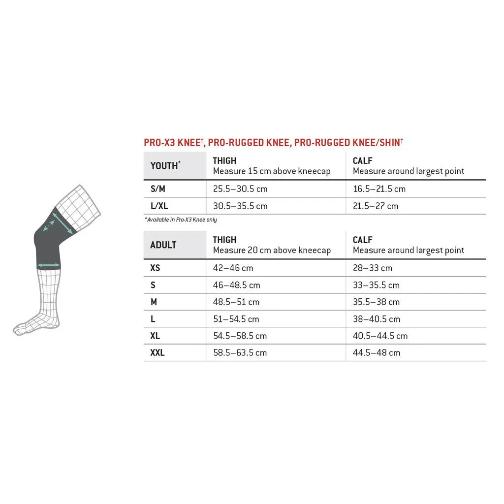 G-Form Pro-Rugged Knee/Shin Combo Guards (Pair)