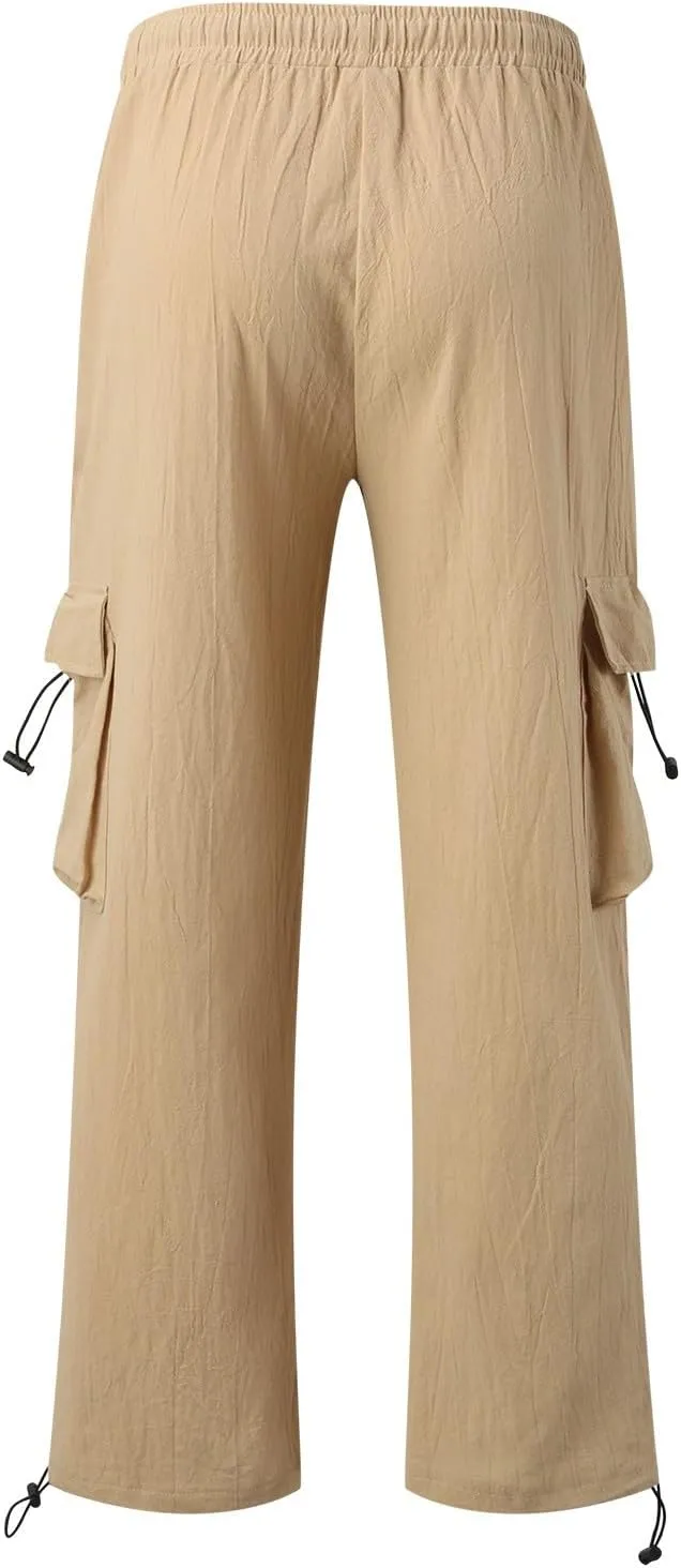 GIERIDUC Plaid Pants for Men's Slim Fit Pantalones para Trabajo De Hombre Mens Christmas Dress Pants Plain Basketball Jersey