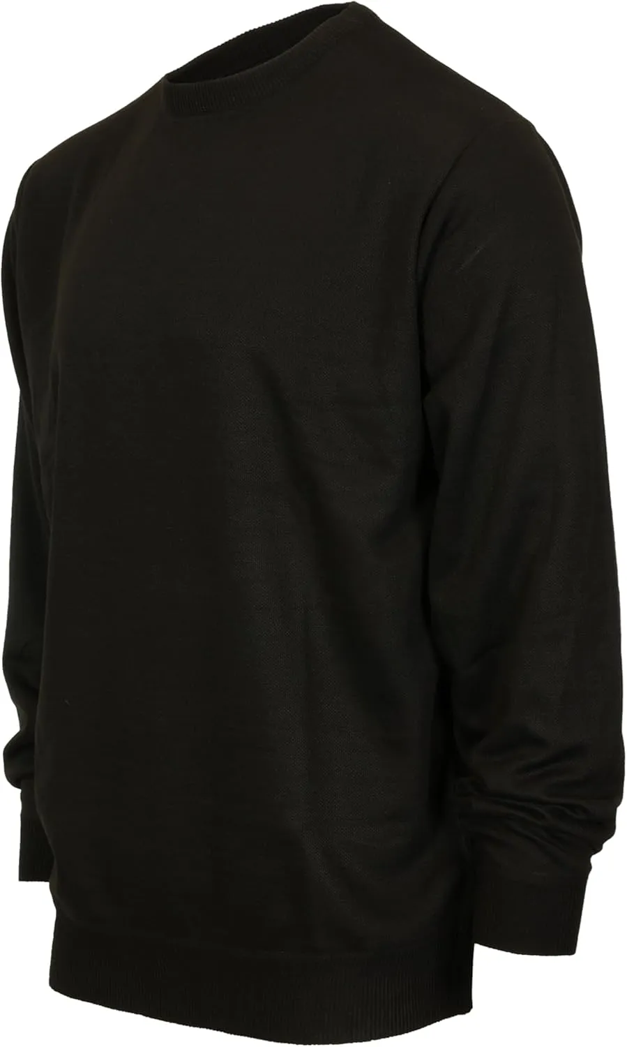 Gioberti Mens Jacquard Crew Neck Pullover Sweater