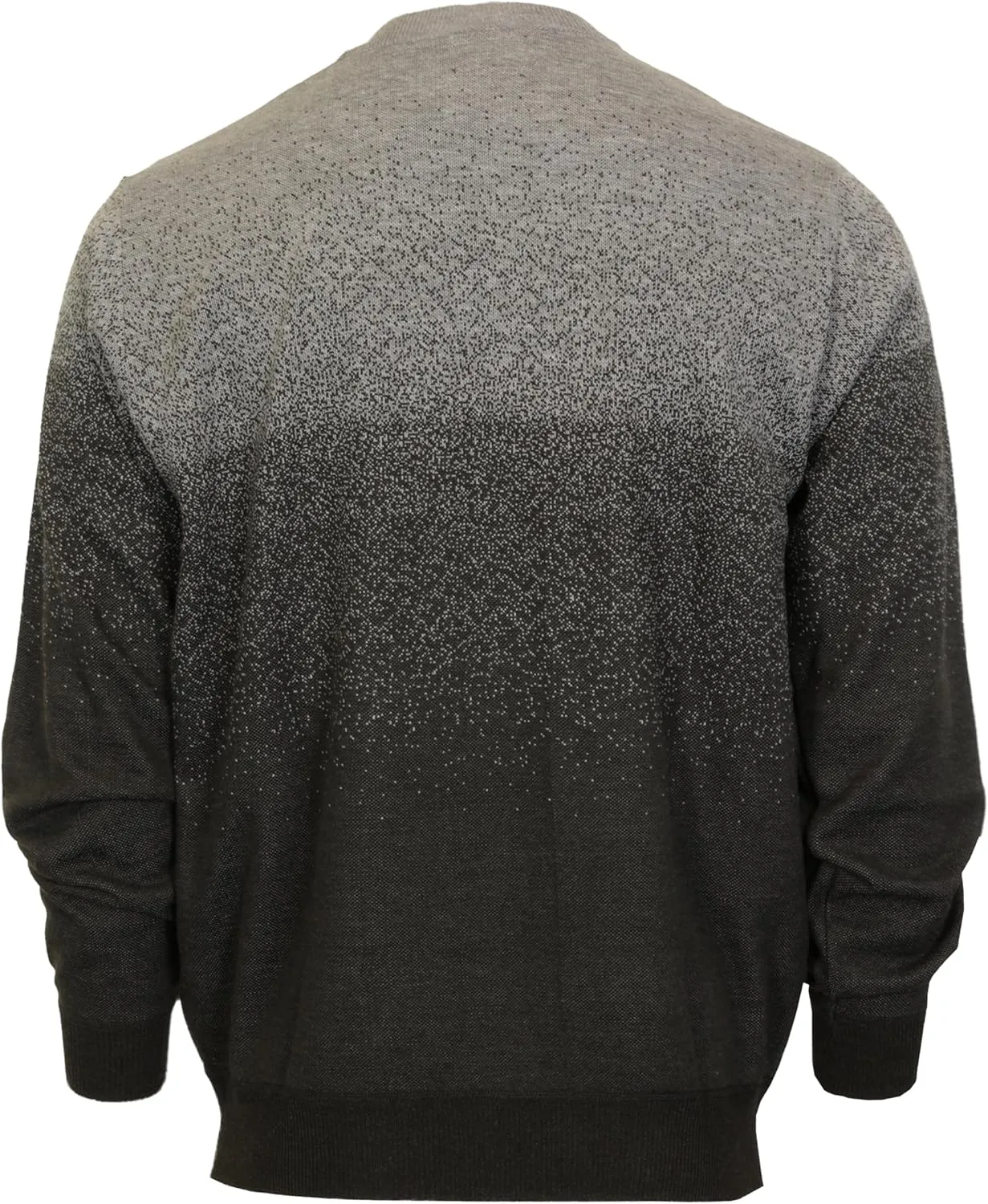 Gioberti Mens Jacquard Crew Neck Pullover Sweater