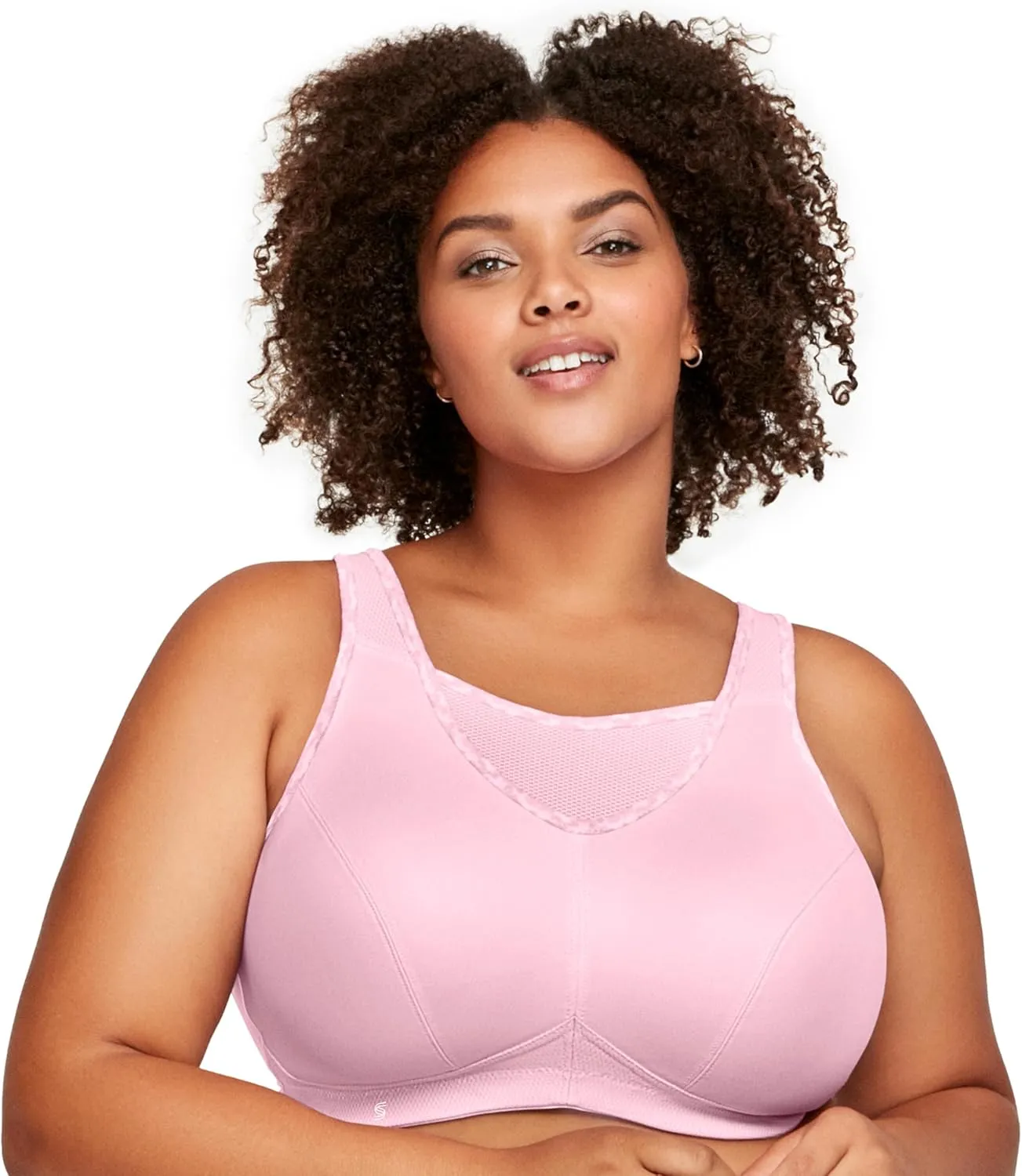 Glamorise Women's No-bounce Camisole Sports Bra Wirefree #1066