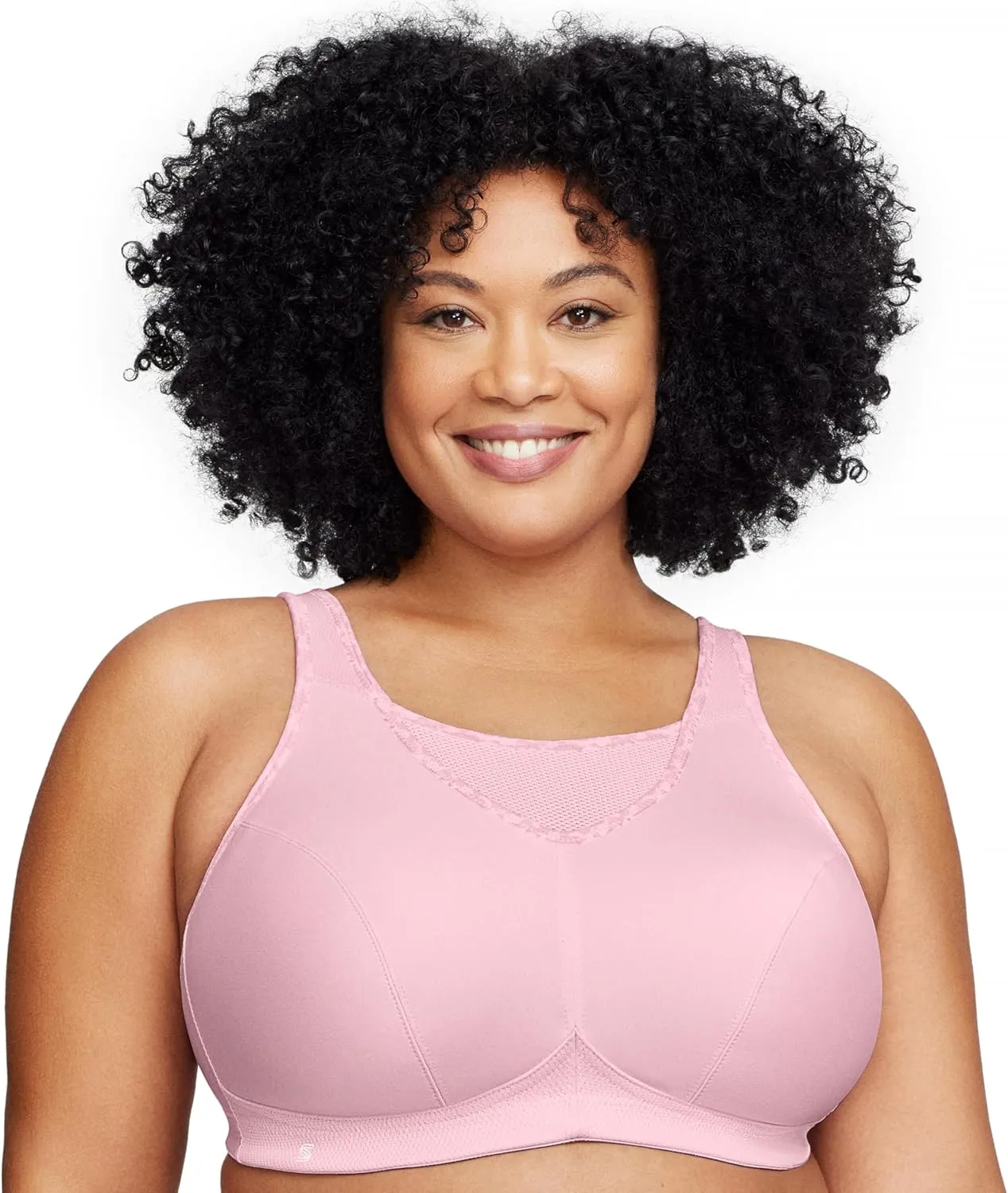 Glamorise Women's No-bounce Camisole Sports Bra Wirefree #1066