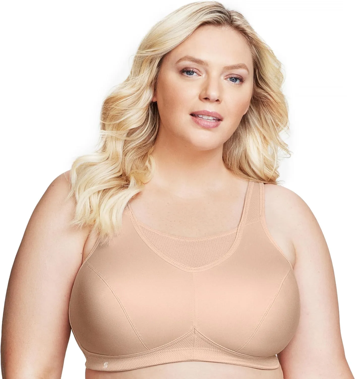 Glamorise Women's No-bounce Camisole Sports Bra Wirefree #1066