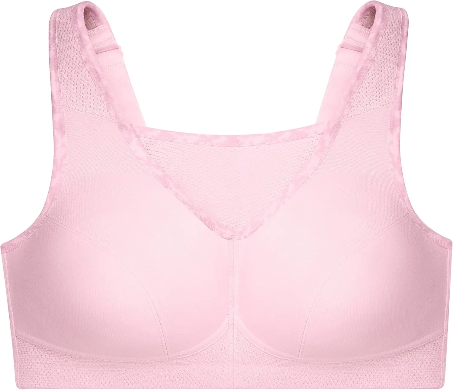 Glamorise Women's No-bounce Camisole Sports Bra Wirefree #1066