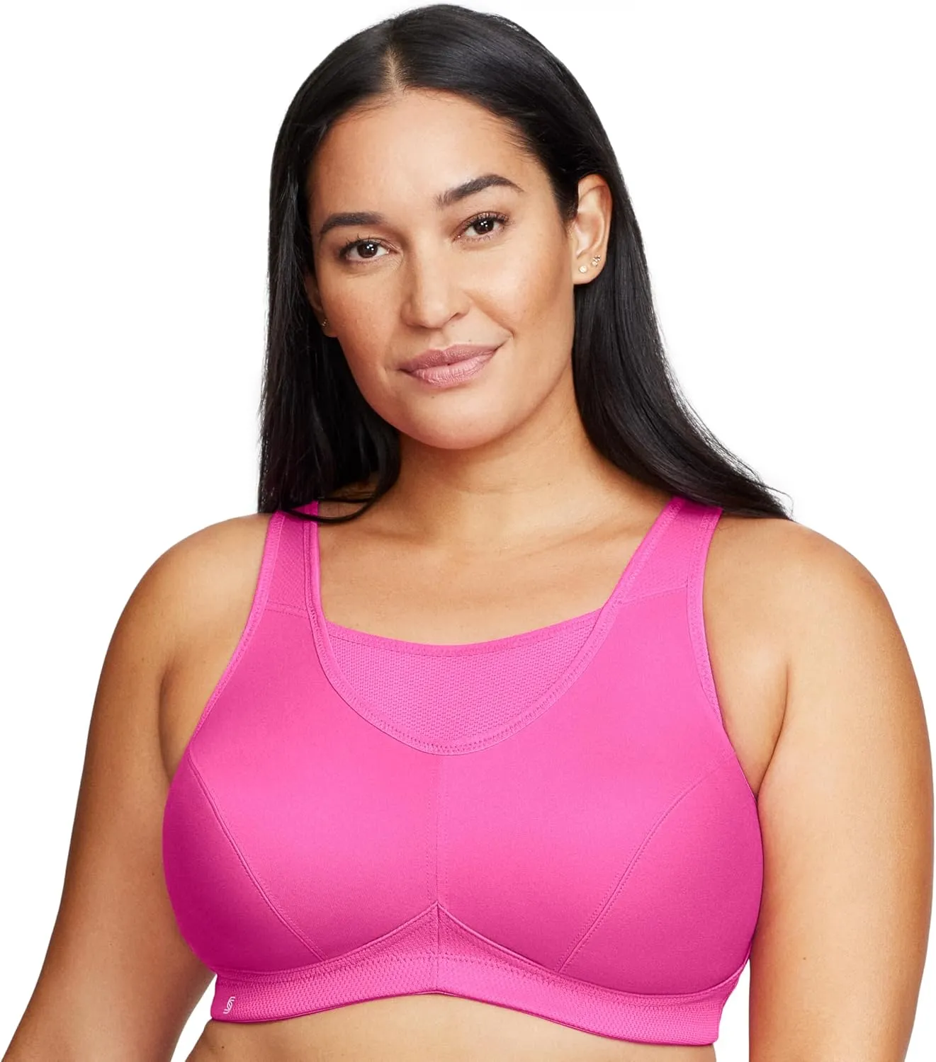 Glamorise Women's No-bounce Camisole Sports Bra Wirefree #1066