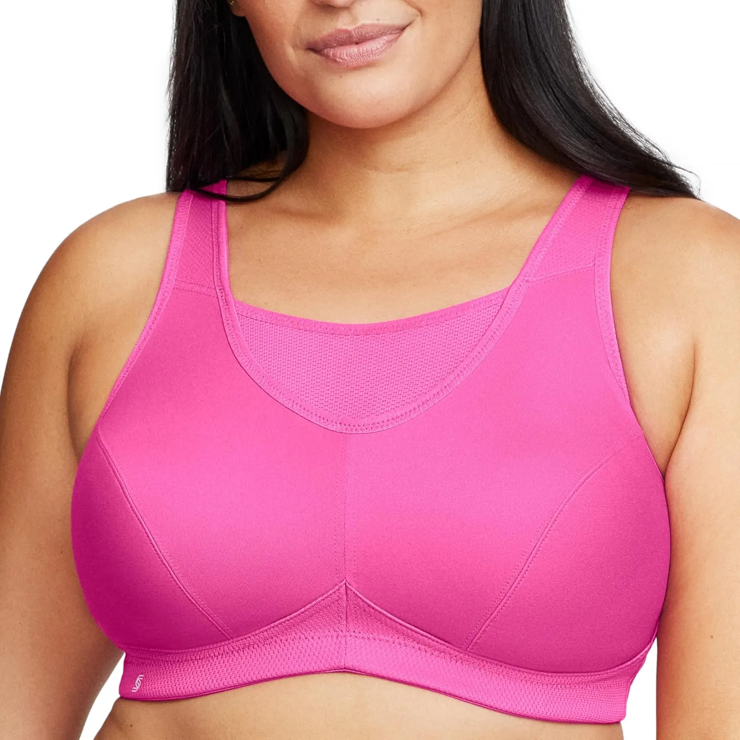 Glamorise Women's No-bounce Camisole Sports Bra Wirefree #1066
