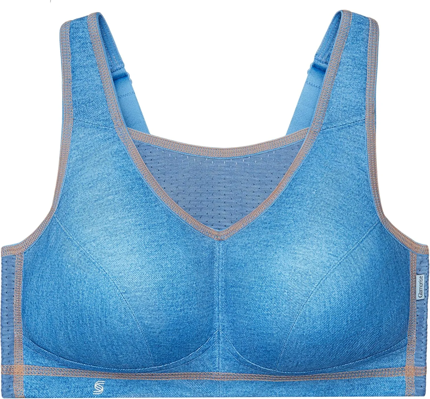 Glamorise Women's No-Bounce Camisole Sports Bra Wirefree 1067