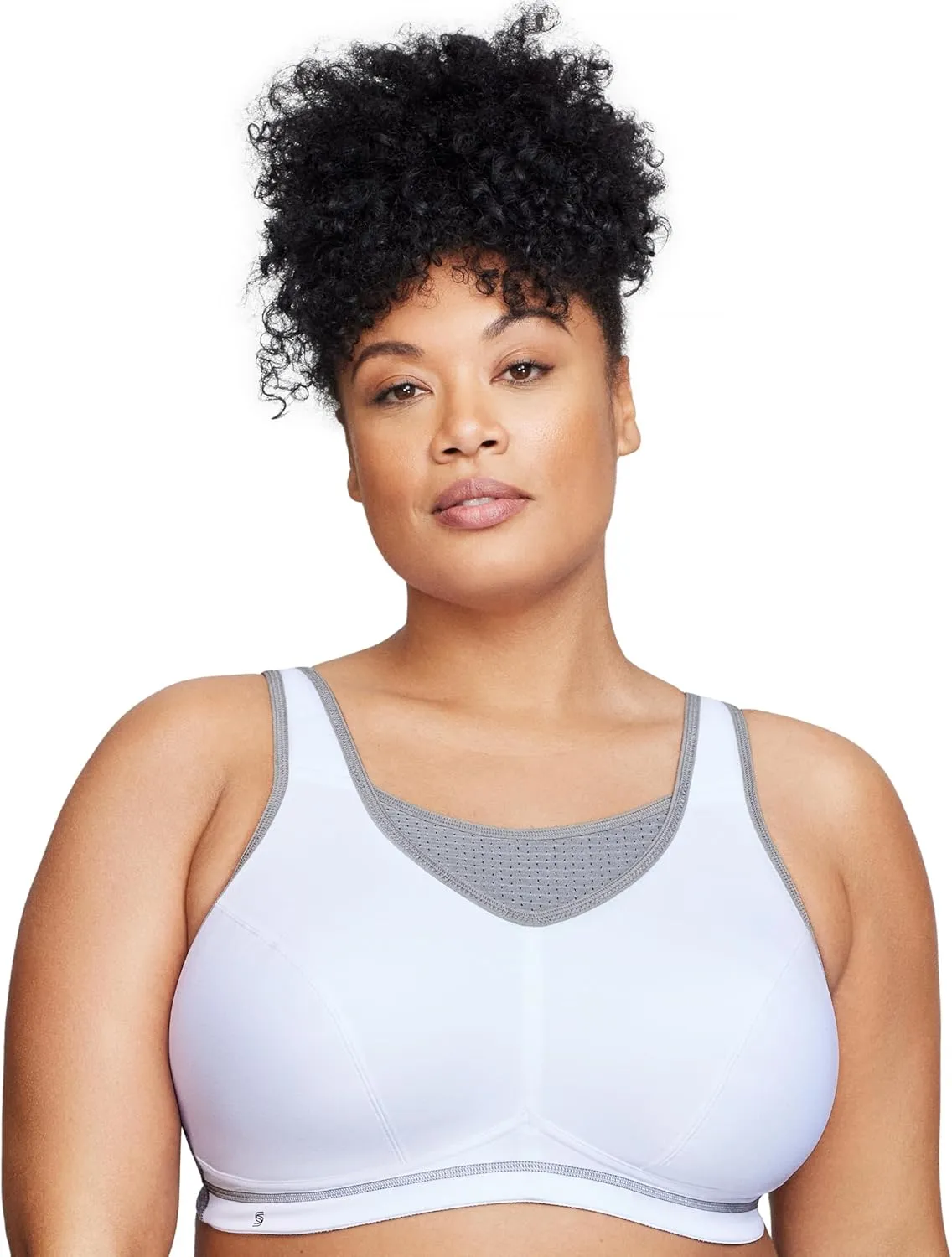 Glamorise Women's Plus Size No-Bounce Camisole Sports Bra Wirefree #1067