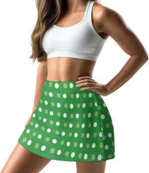 Golf Skorts for Women with Pockets High Waisted Athletic Skirt