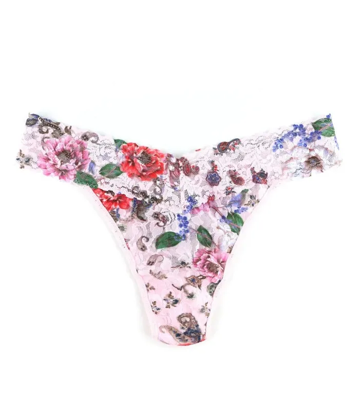 HANKY PANKY ~ Printed Low rise thong 4911