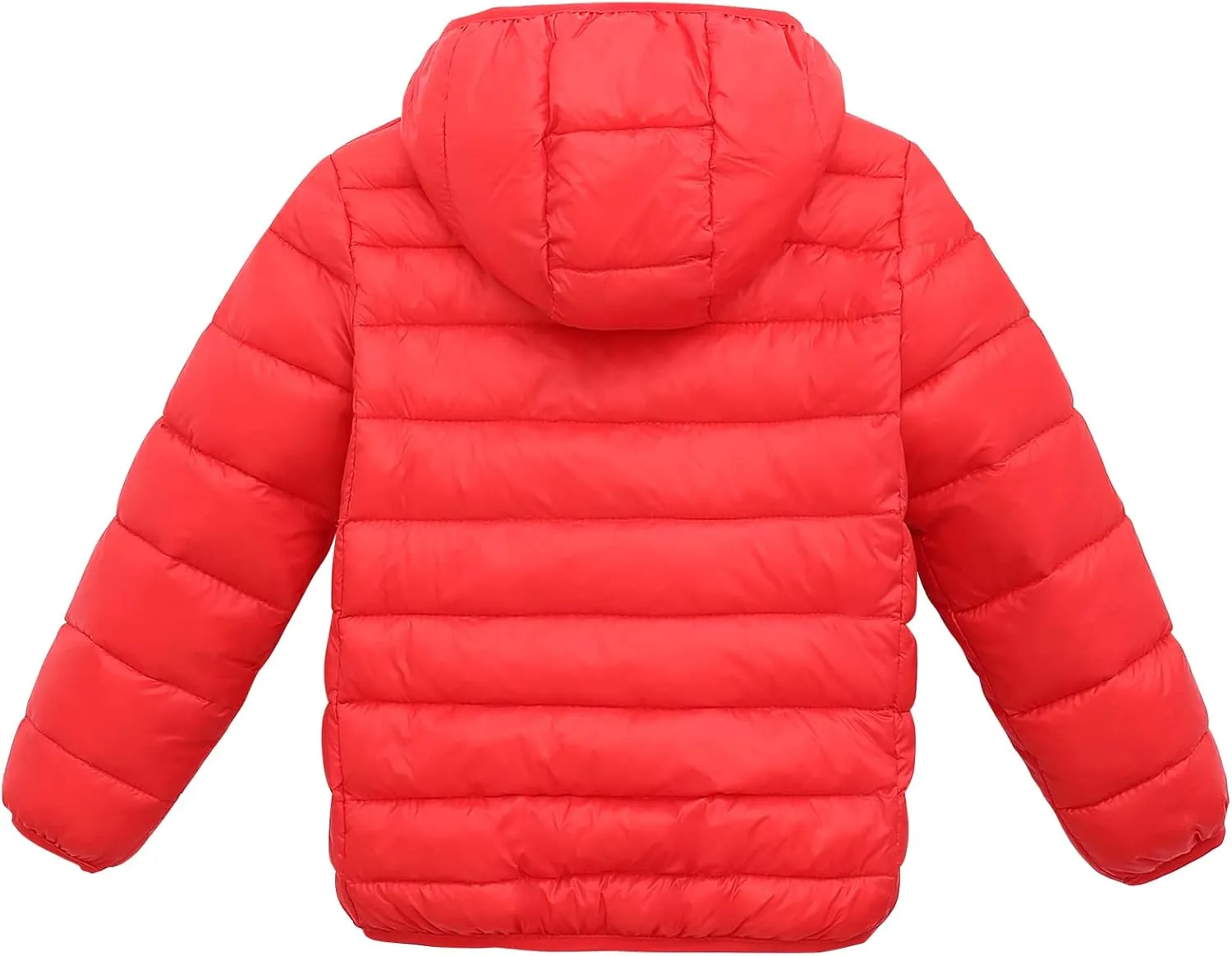 Happy Cherry Baby Boys Girls Hooded Coat Winter Lightweight Down Jacket Packable Cotton Coat