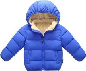 Happy Cherry Toddler Down Jacket Removable Hooded Windproof Snow Winter Coat Outwear