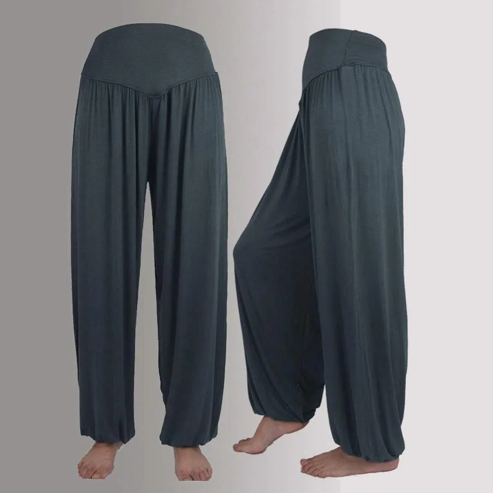 Harem Yoga Pants Pants Dance Sports Yoga Loose Elastic Womens Soft Casual Pants