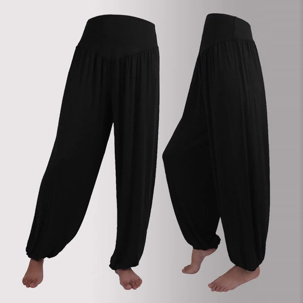 Harem Yoga Pants Pants Dance Sports Yoga Loose Elastic Womens Soft Casual Pants