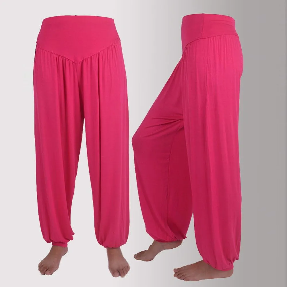 Harem Yoga Pants Pants Dance Sports Yoga Loose Elastic Womens Soft Casual Pants