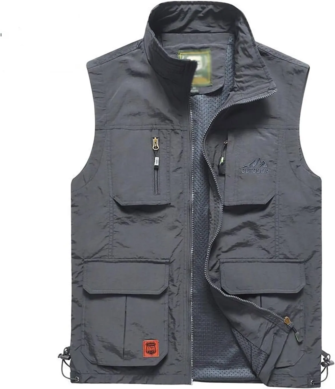 Hbufnha Mens Lightweight Vest Work Travel Safari Sport Jacket Padded Puffer Vest