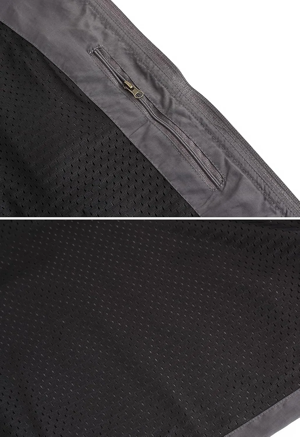Hbufnha Mens Lightweight Vest Work Travel Safari Sport Jacket Padded Puffer Vest