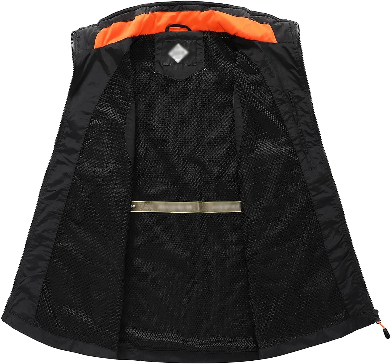 Hbufnha Mens Lightweight Vest Work Travel Safari Sport Jacket Padded Puffer Vest