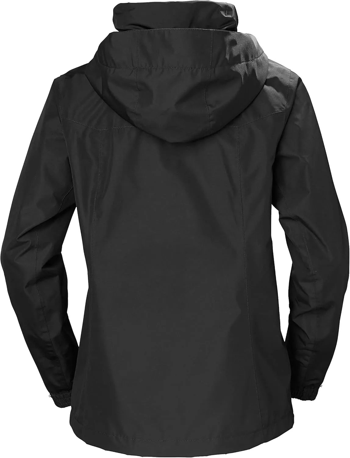 Helly-Hansen Women's Aden Waterproof Windproof Breathable Packable Hood Rain Coat Jacket