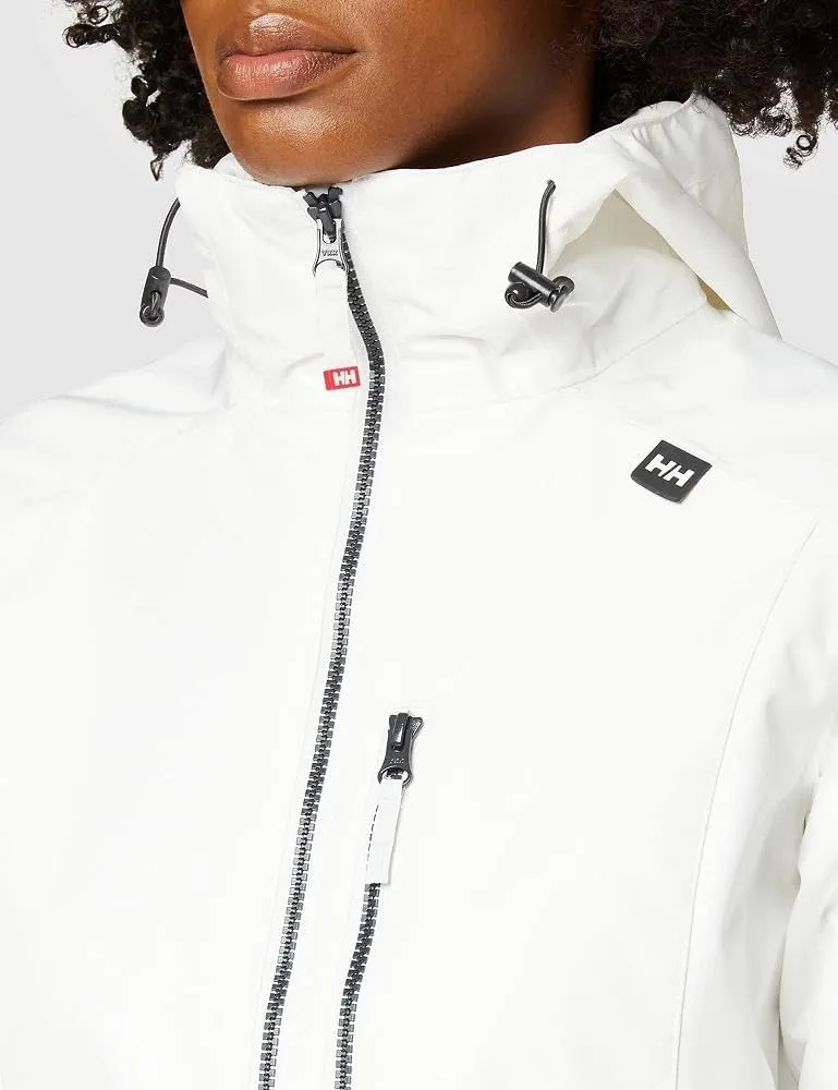 Helly Hansen Women's Long Belfast Lightweight Waterproof Windproof Breathable Raincoat Jacket with Hood