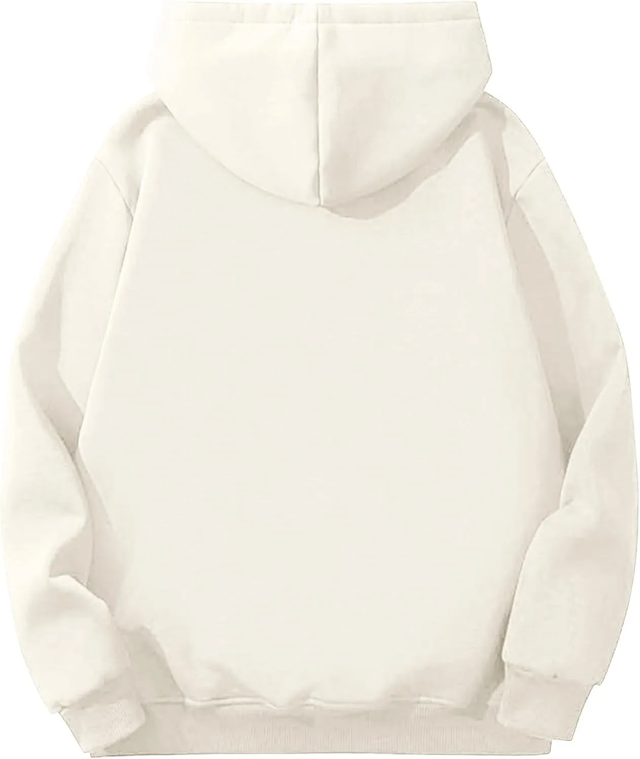 Hoodies for Men Sherpa Fleece Lined Pullover Thick Winter Sweatshirt Winter Windproof Warm