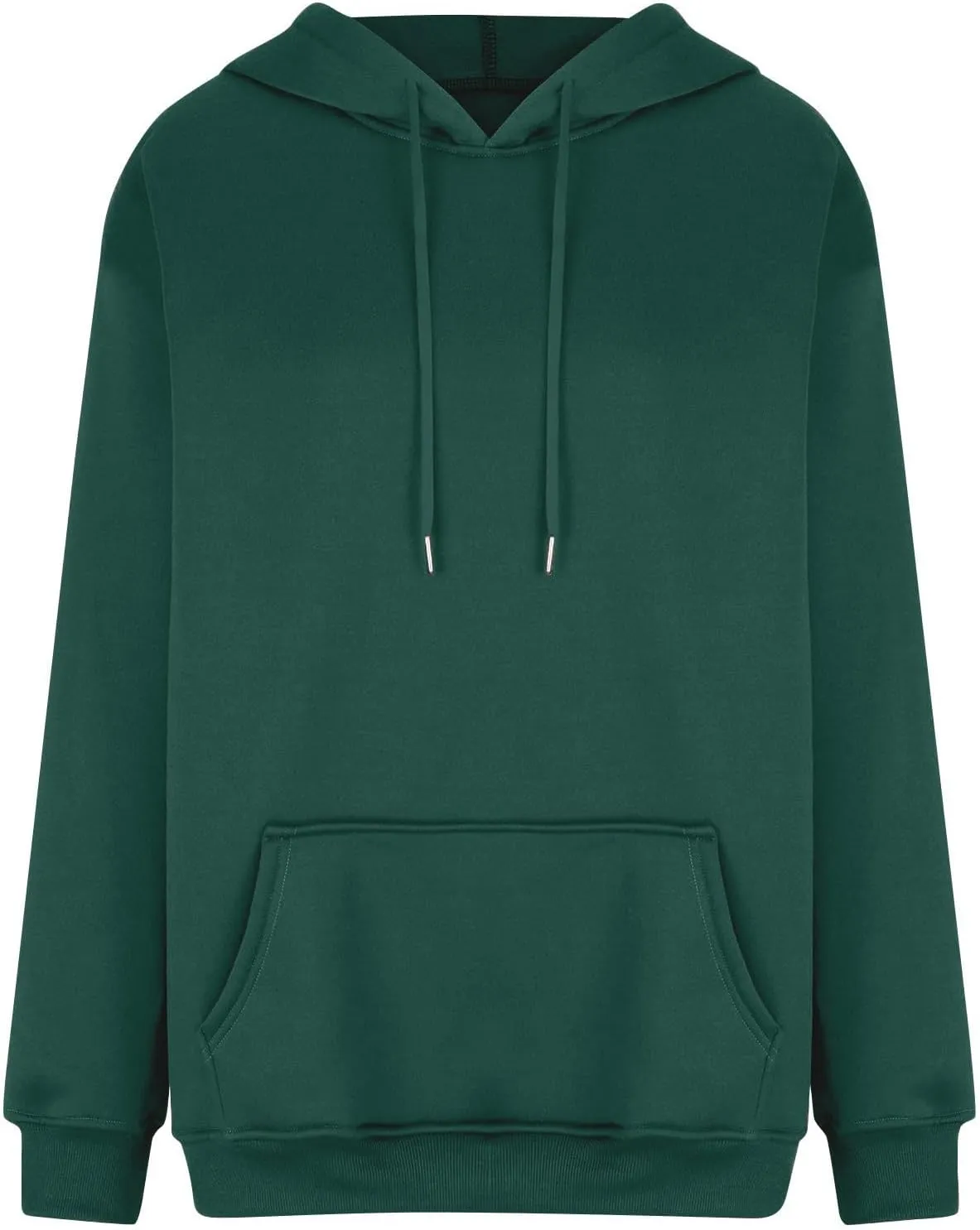 Hoodies for Women Drawstring Lightweight Fleece Oversized Sweatshirt Drop Shoulder Baggy Trendy Y2K Hoodie w/Pockets