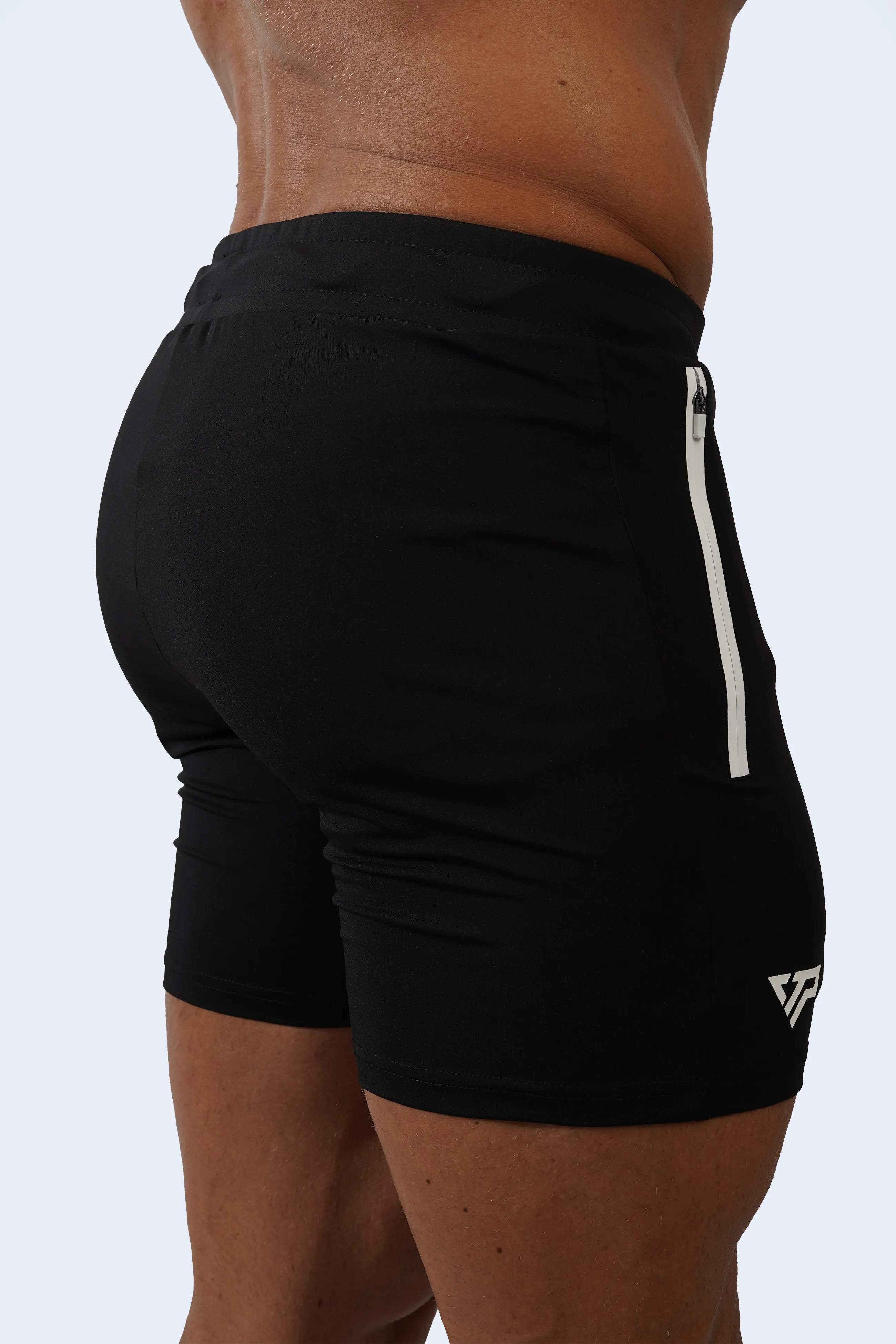 HYBRID SHORTS - BLACK