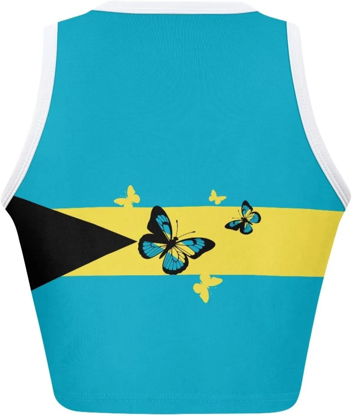 Jamaican Pride Tank Top for Women Jamaican Flag Tank Tops Ethnic Style Casual Basic Tank Crop Tops XS-XXL