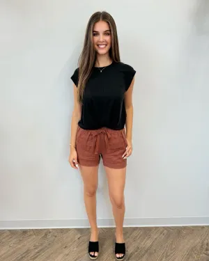 Jessie Linen Shorts | DONT DELETE SUMMER 25