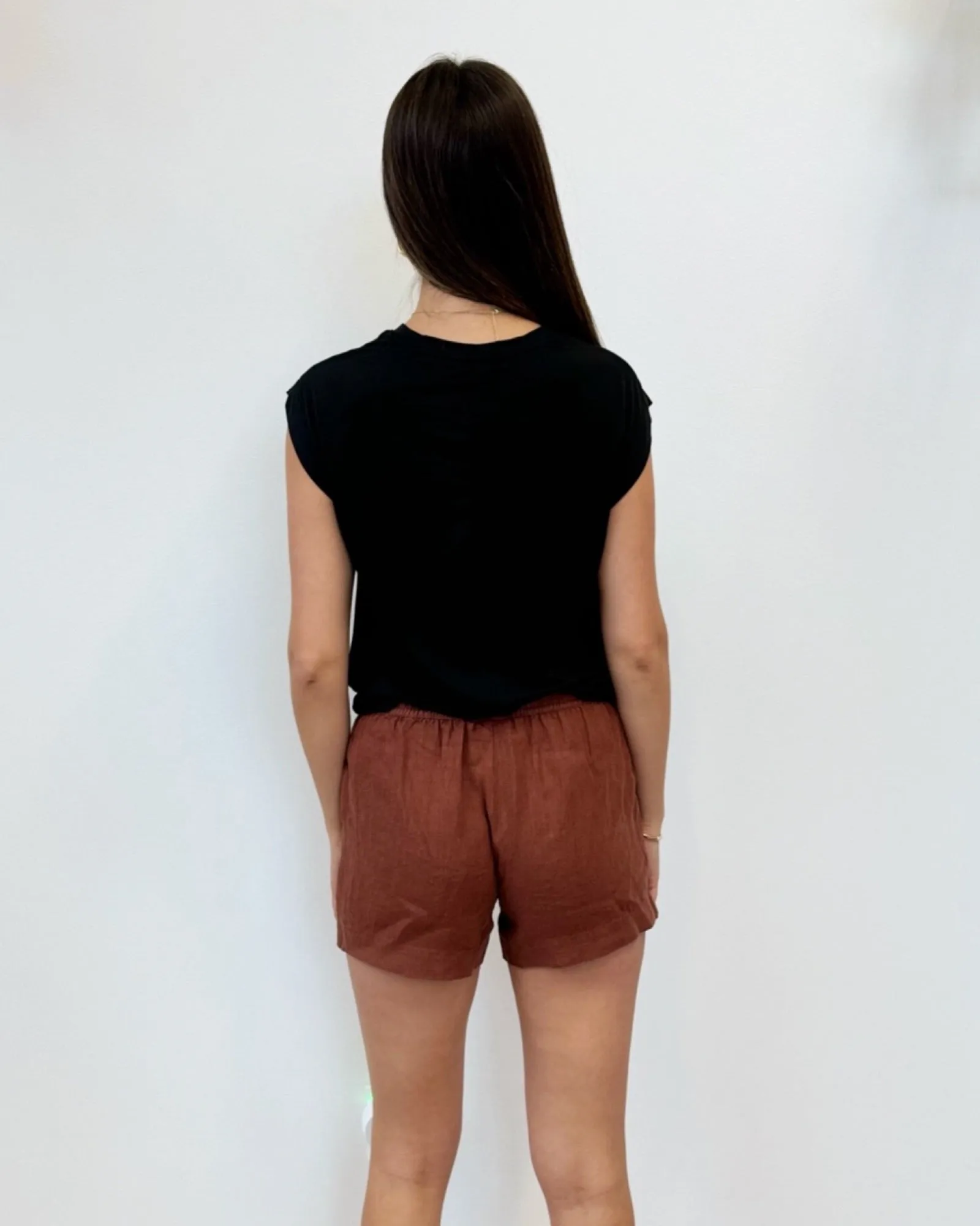Jessie Linen Shorts | DONT DELETE SUMMER 25
