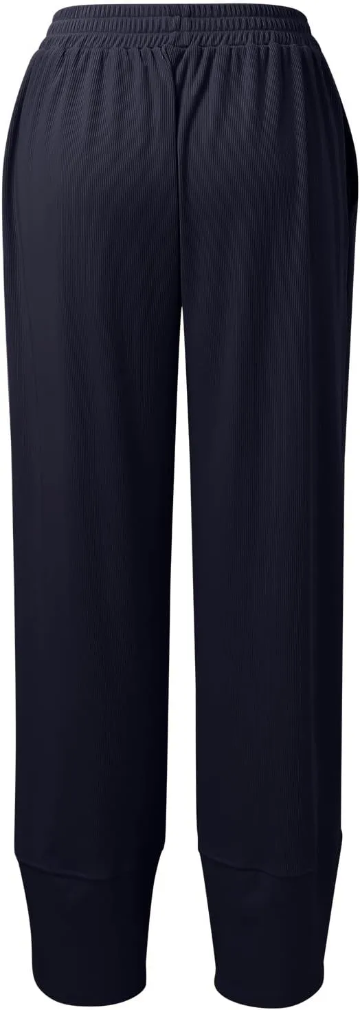 Kingspinner Wide Leg Pants Woman, Harem Pants Women with Pockets Flowy Baggy High Waisted Trendy Palazzo Pants Yoga Trousers