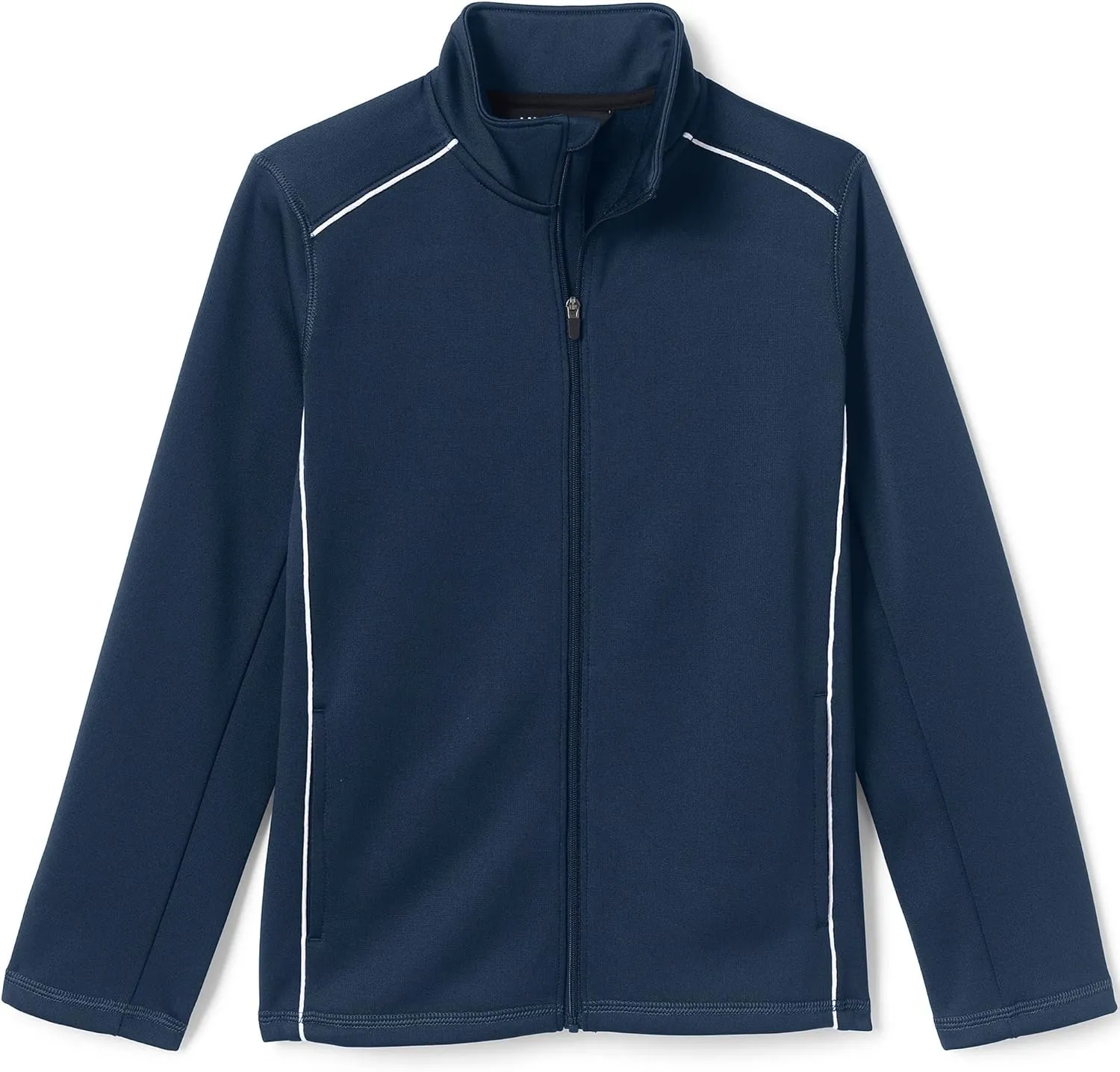 Lands' End School Uniform Kids Active Track Jacket