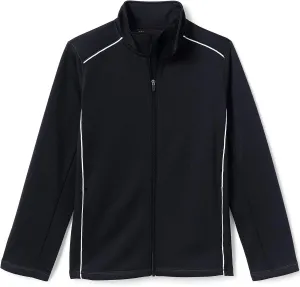 Lands' End School Uniform Kids Active Track Jacket