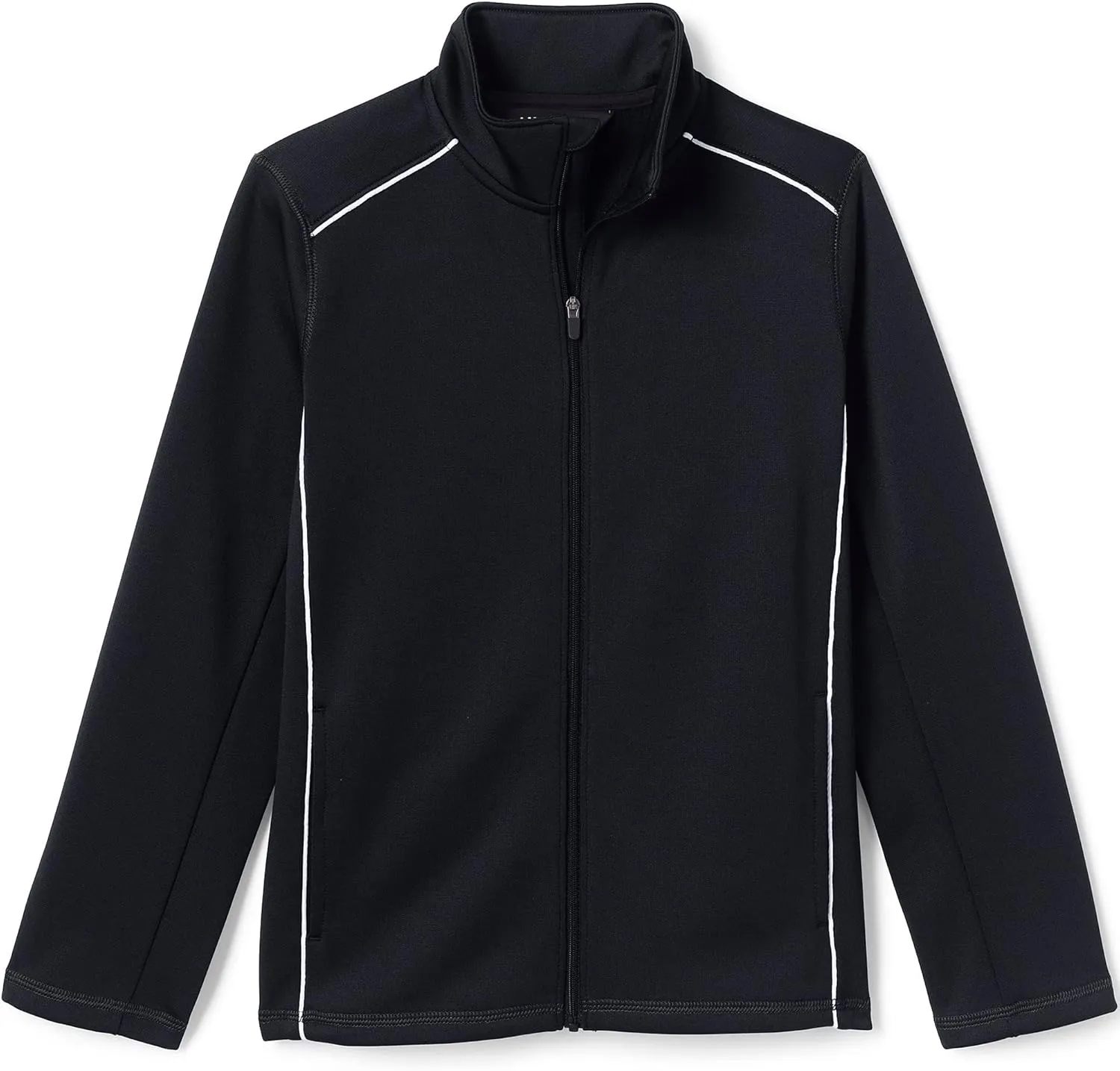 Lands' End School Uniform Kids Active Track Jacket
