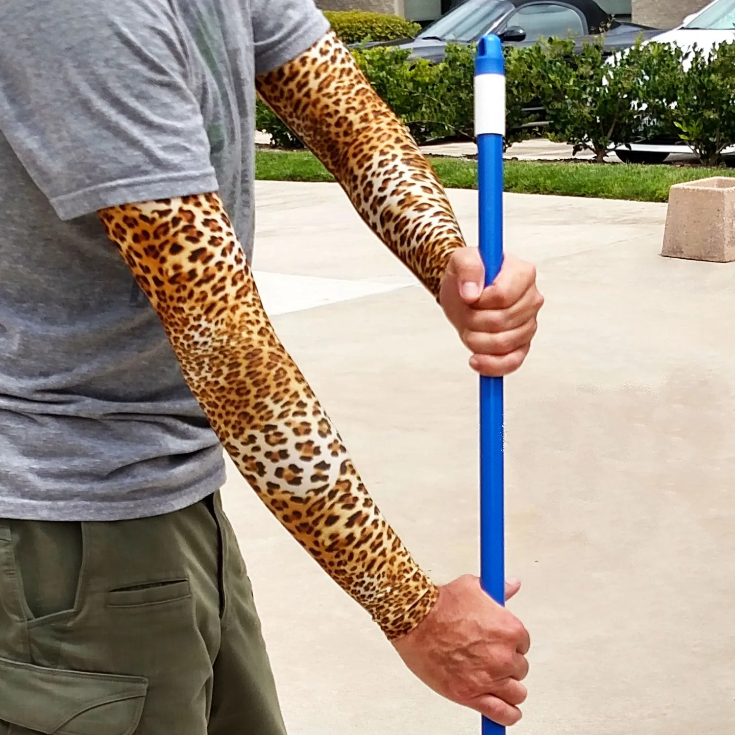 Leopard Pattern Full Arm Sleeves