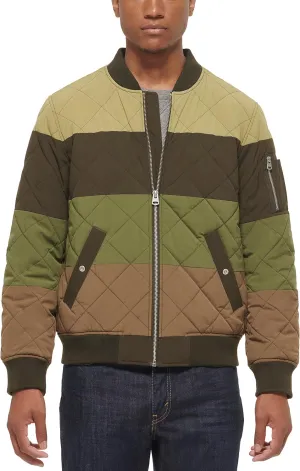 Levi's Men's Diamond Quilted Bomber Jacket