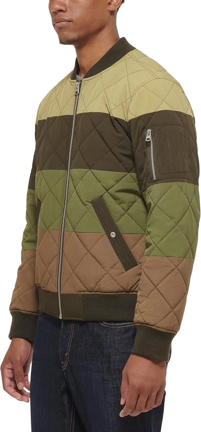 Levi's Men's Diamond Quilted Bomber Jacket