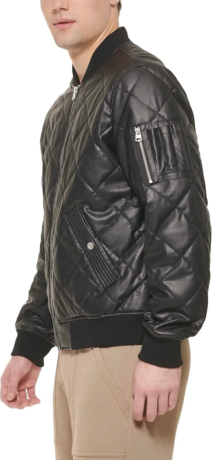 Levi's Men's Diamond Quilted Bomber Jacket